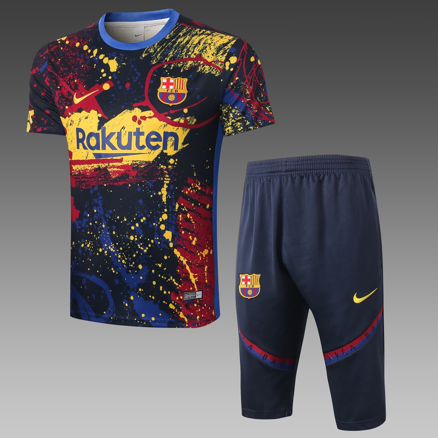 Ensemble Short FC Barcelone saison 2020-2021