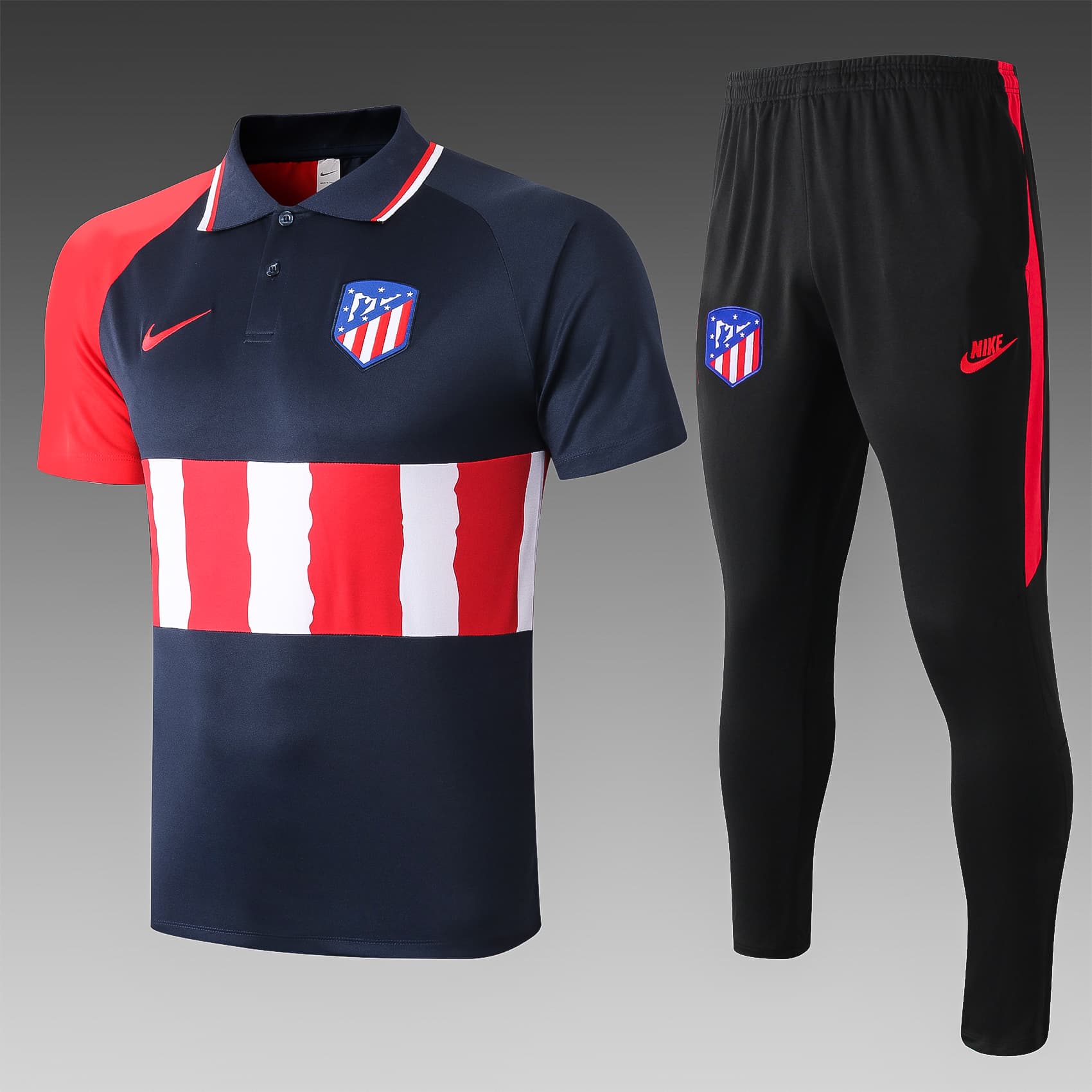Ensemble polo Atletico Madrid saison 2020-21
