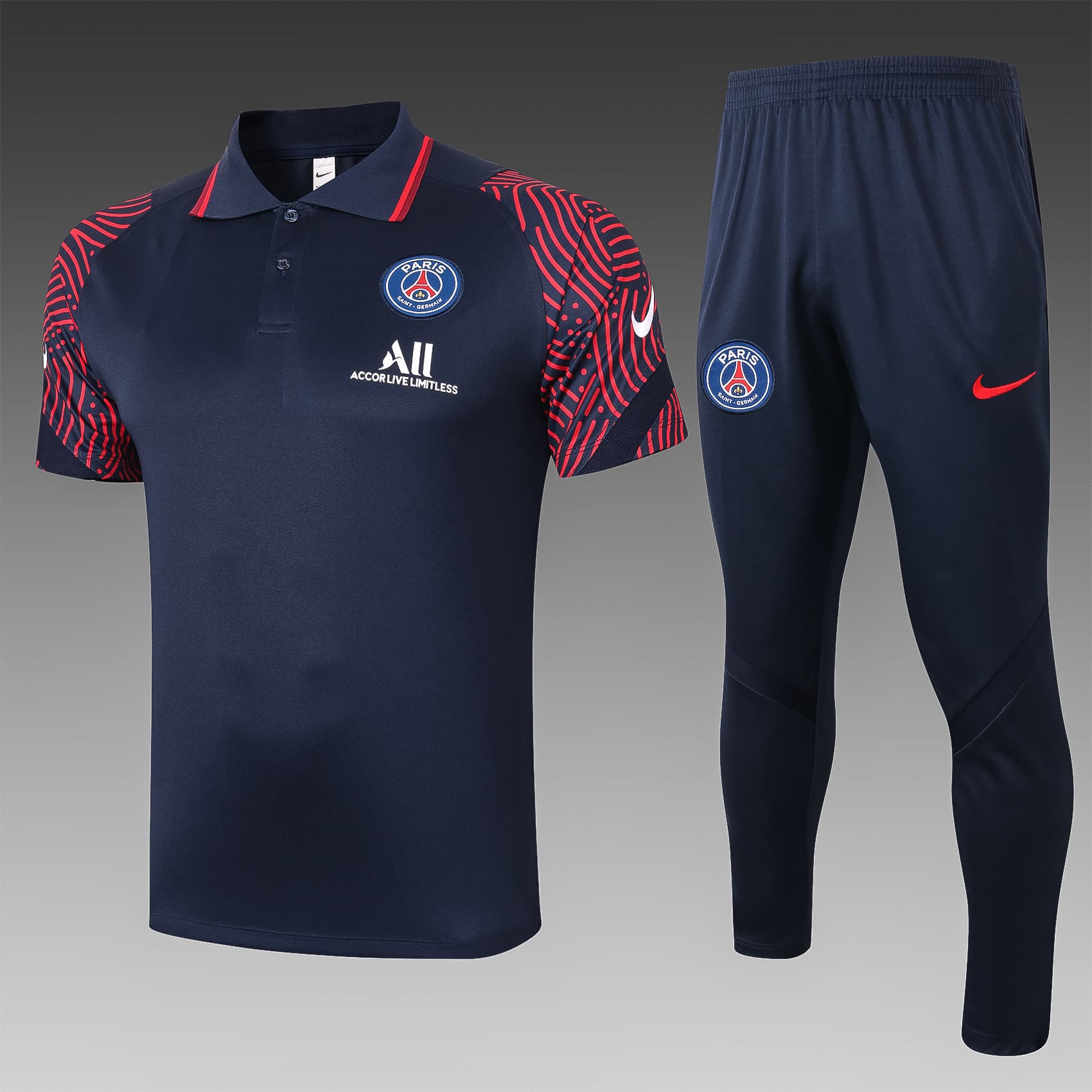 Ensemble polo PSG ALL saison 2020-21