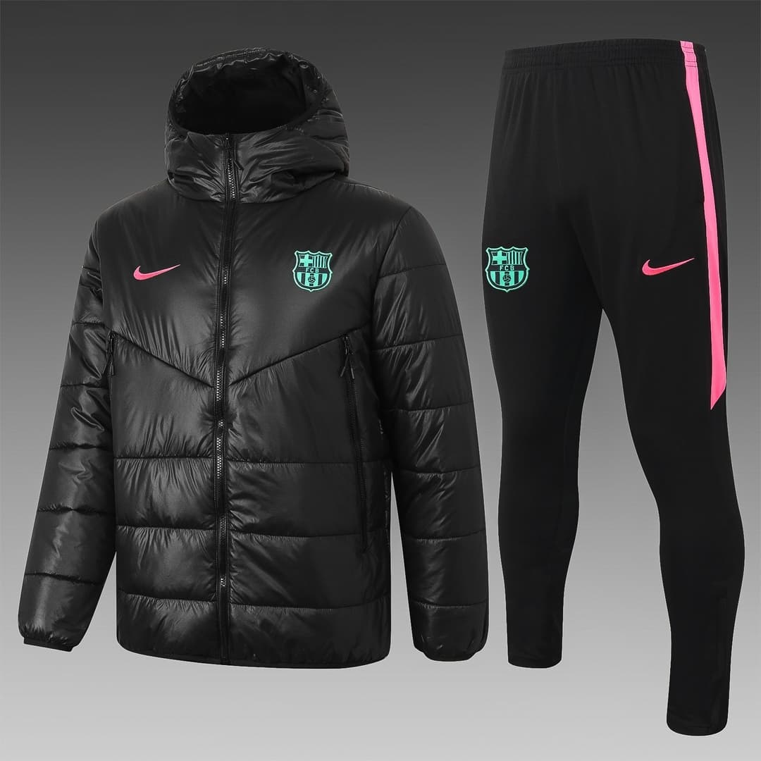 Ensemble Doudoune FC Barcelone