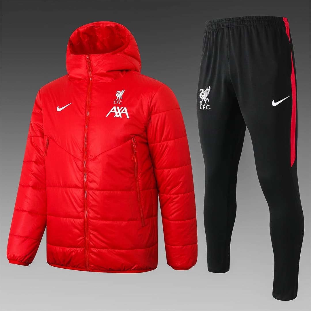 Ensemble Doudoune Liverpool FC saison 2020-2021