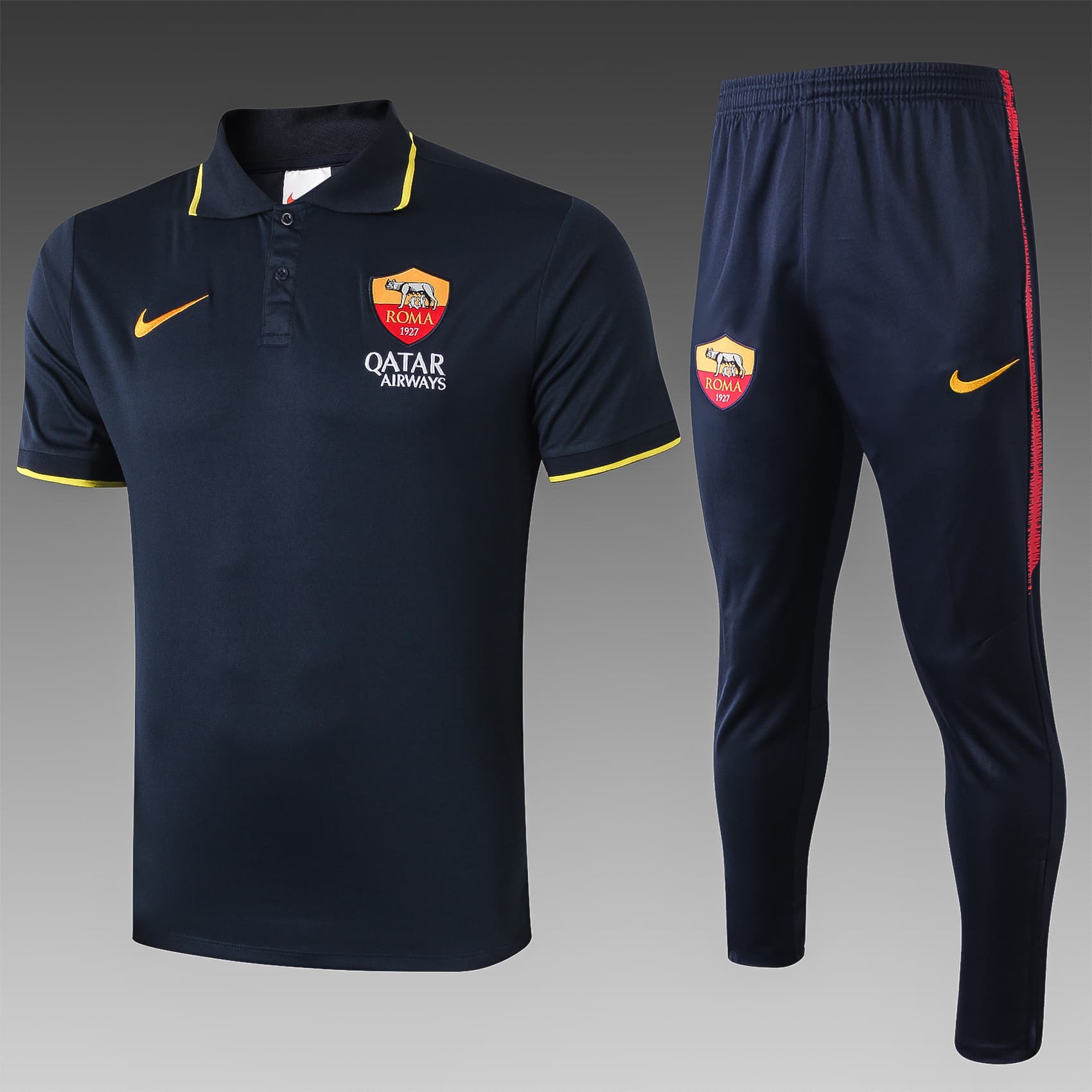 Ensemble polo AS Roma saison 2019-20