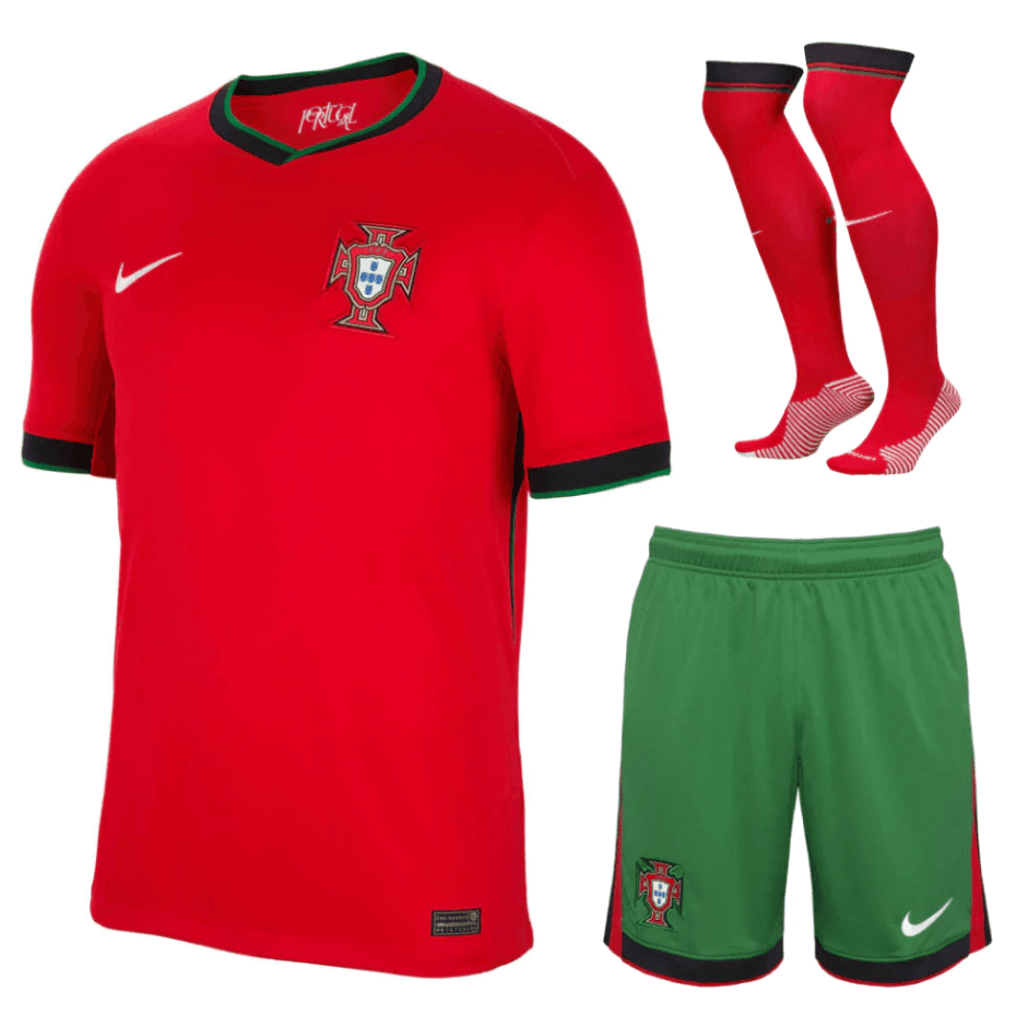 Kit Portugal Maillot enfant + short + chaussettes (Euro 2024 )