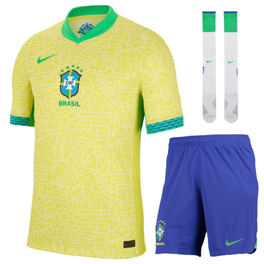 Maillot Enfants-Juniors Domicile Brésil 2024-2025