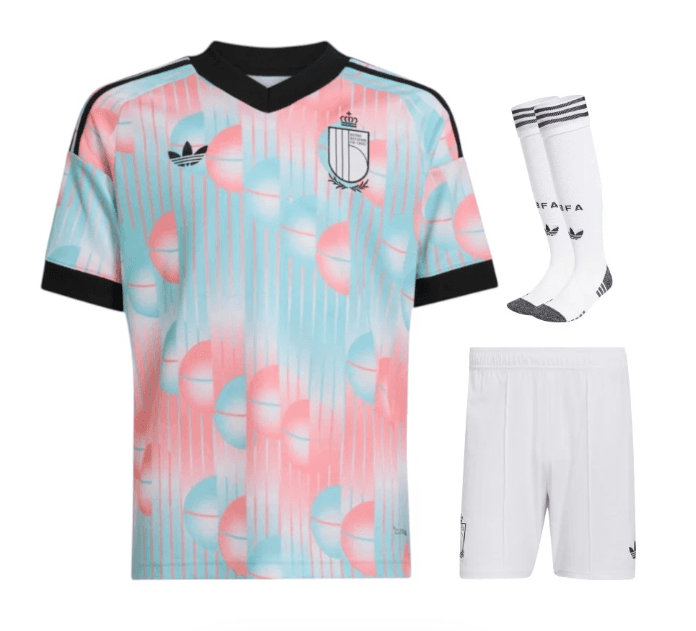 Maillot Enfants-Juniors Extérieur Belgique 2026-2027