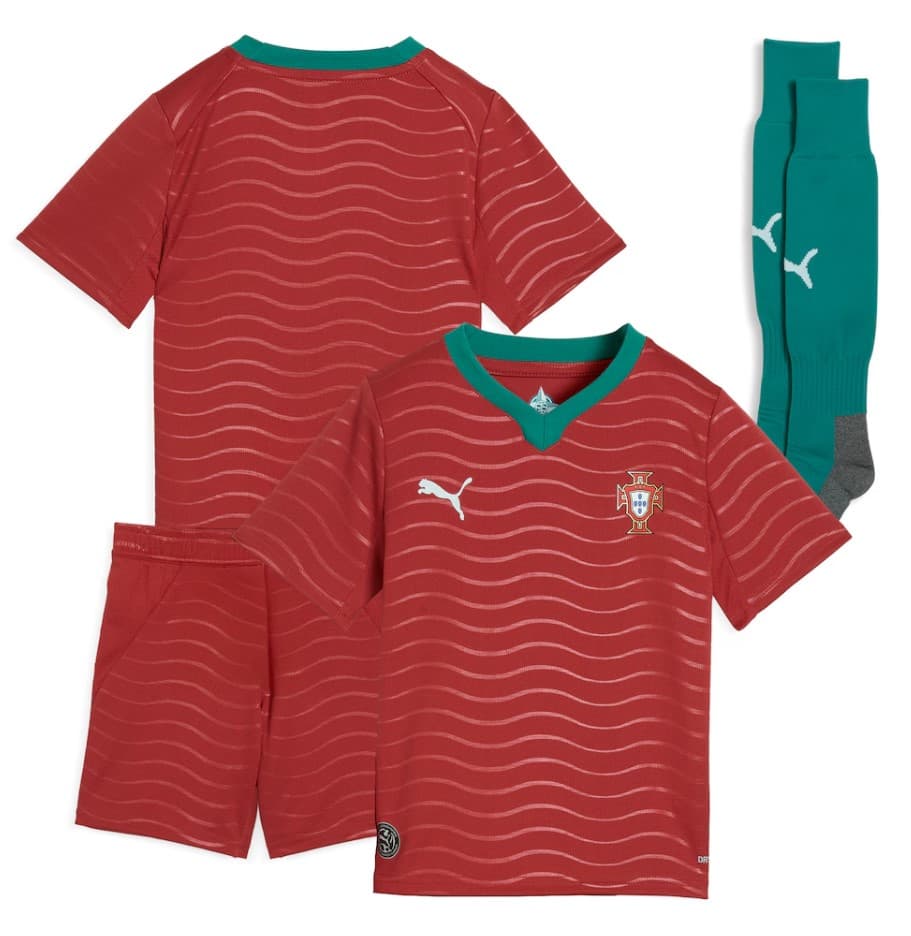 Kit Portugal Maillot enfant Coupe du Monde 2026