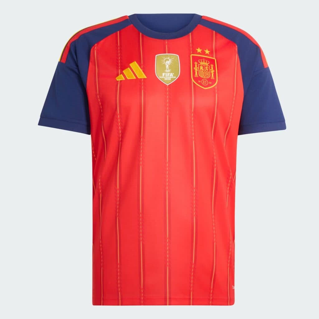 Maillot Domicile Espagne 2 étoiles 2026