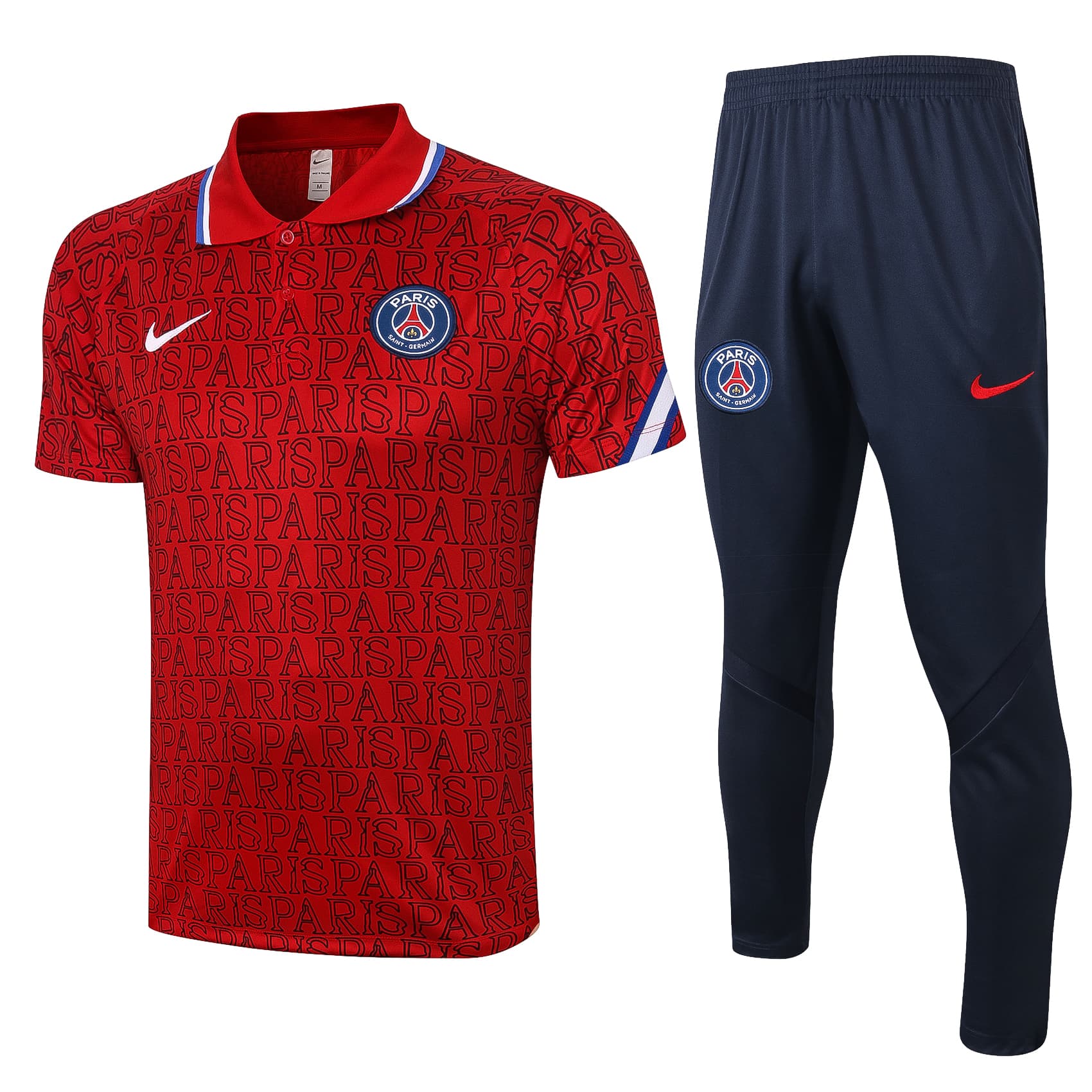 Ensemble polo PSG saison 2020-2021