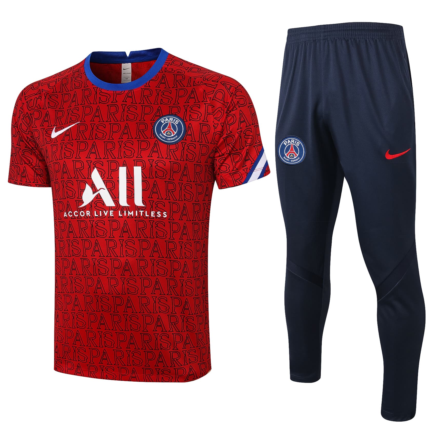 Ensemble Training PSG saison 2020-2021