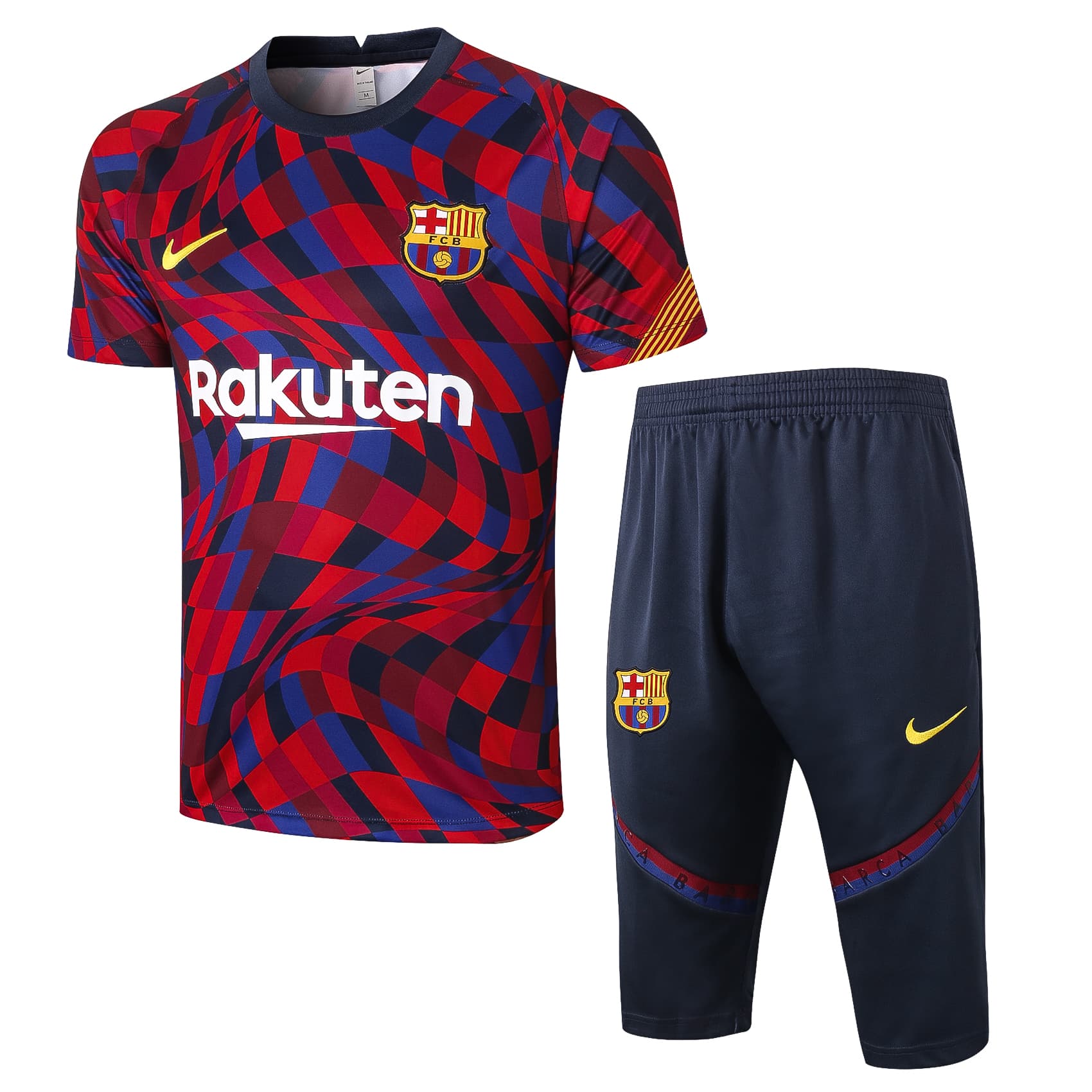 Ensemble Short FC Barcelone saison 2020-2021