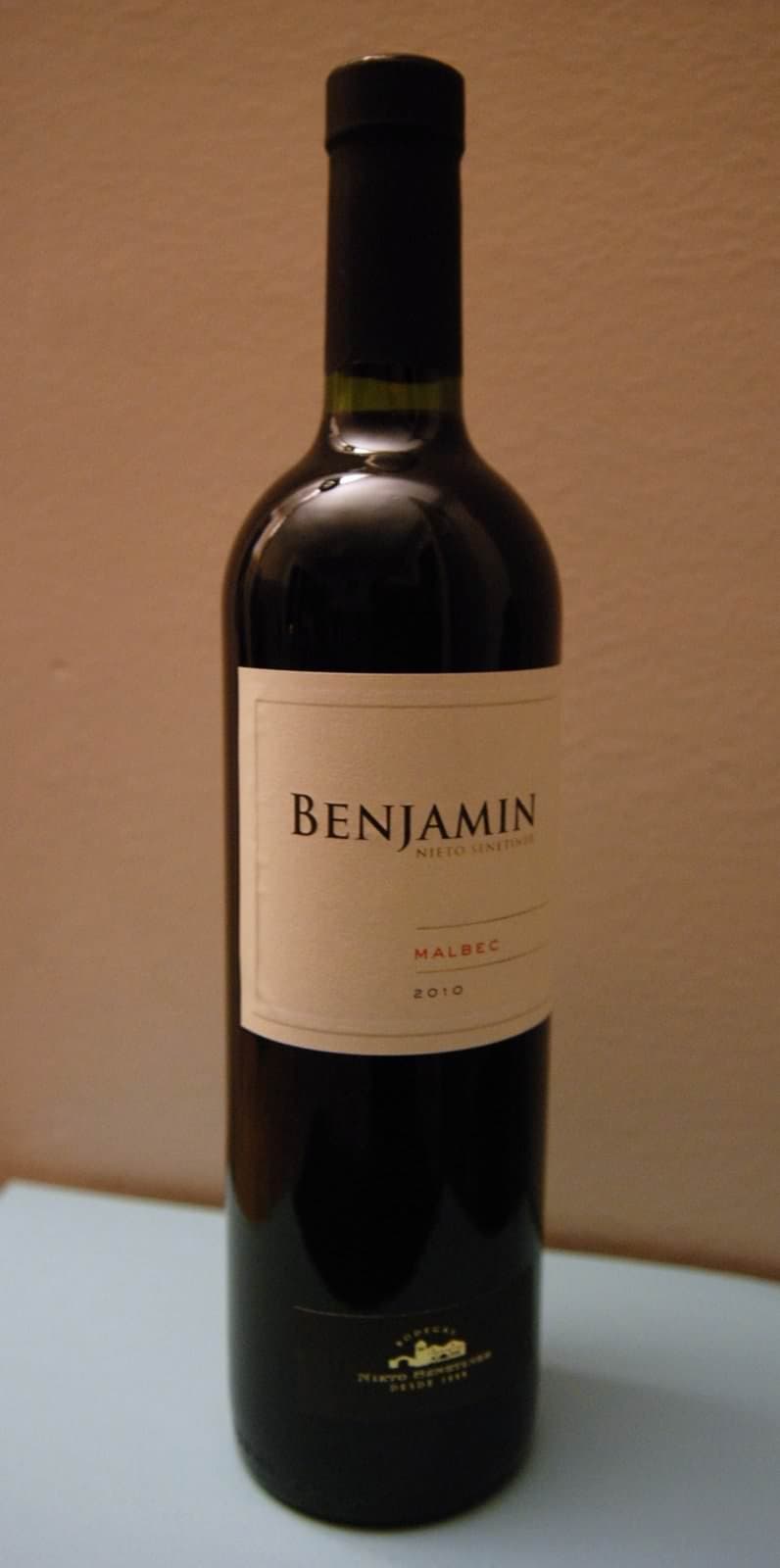 VIN ARGENTIN BENJAMIN NIETO SENETINER MALBEC