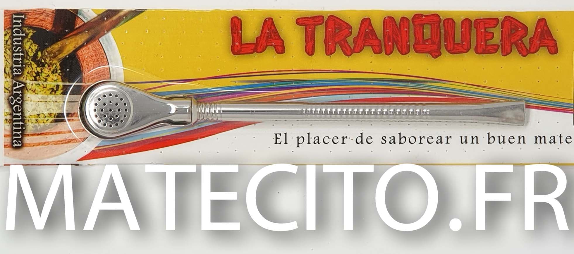 Bombilla droite démontable longue