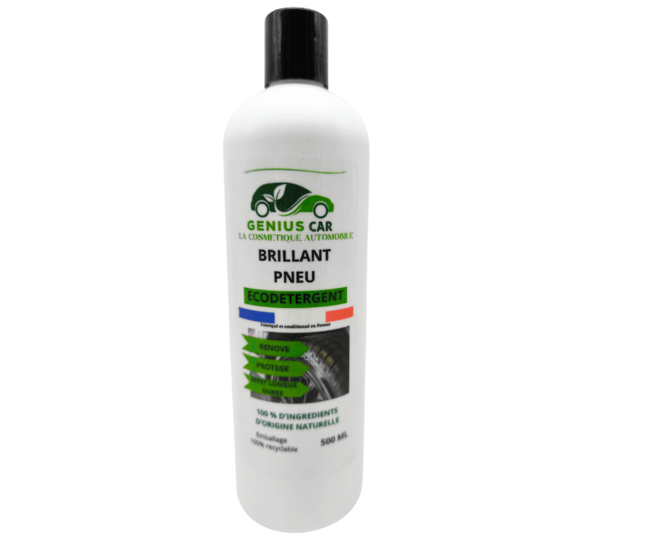Brillant Pneu Bio & Écologique 500ml | Genius Car