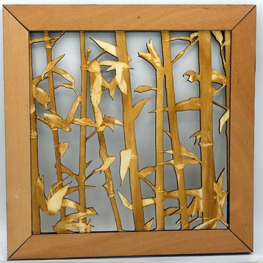 BLONDUOS décoration murale motif "Bambouseraie"