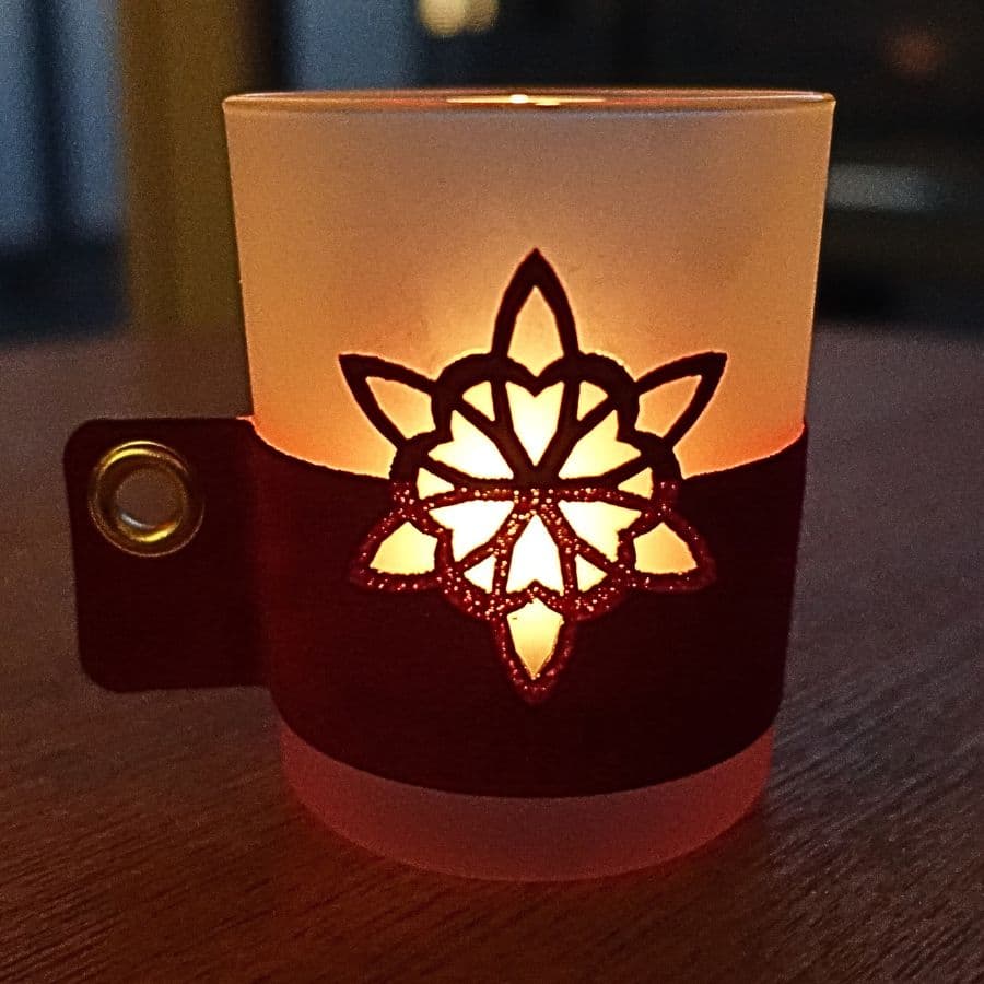 LAPPIA Photophore Flocon Tissu