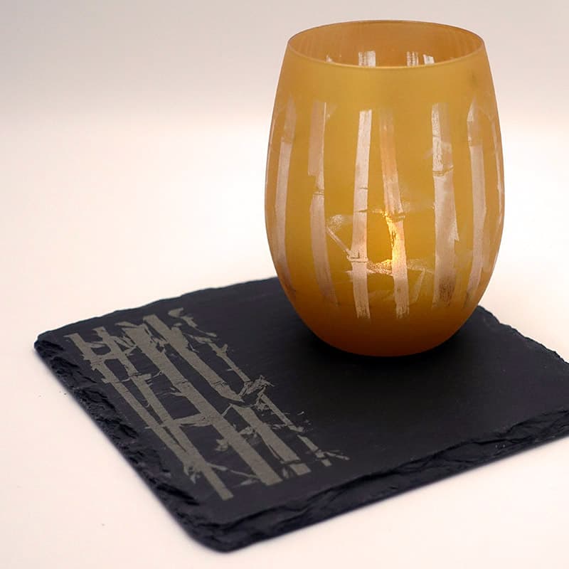 PICTOU Ardoise de présentation "Bambouseraie"