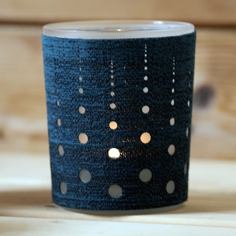 SENJA Photophore gravure Bulles