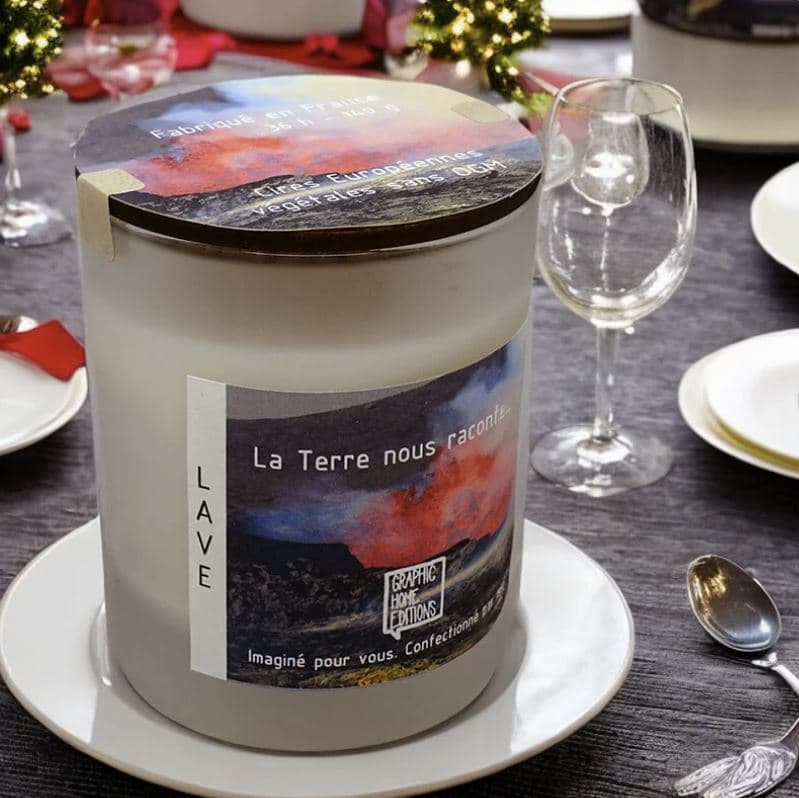 ELEMENTS Bougie parfumée Lave