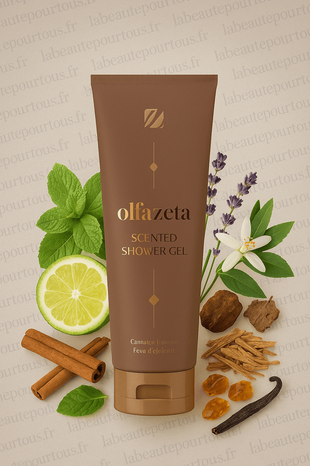 Gel Douche Olfazeta Homme BSF016 - 250 ml