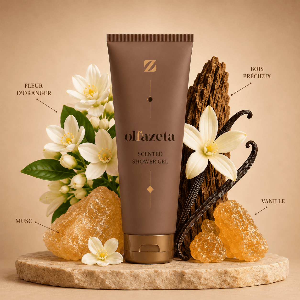 Gel Douche Olfazeta Femme BSF010 - 250 ml