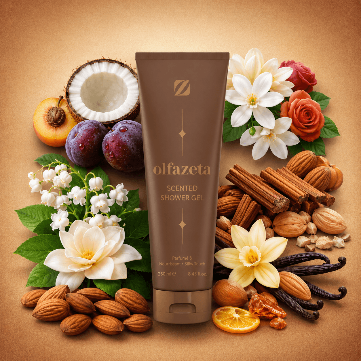 Gel Douche Olfazeta Femme BSF023 - 250 ml
