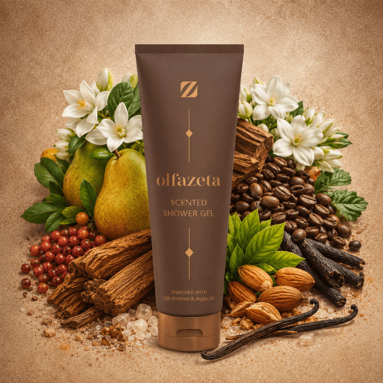 Gel Douche Olfazeta Femme BSF055 - 250 ml