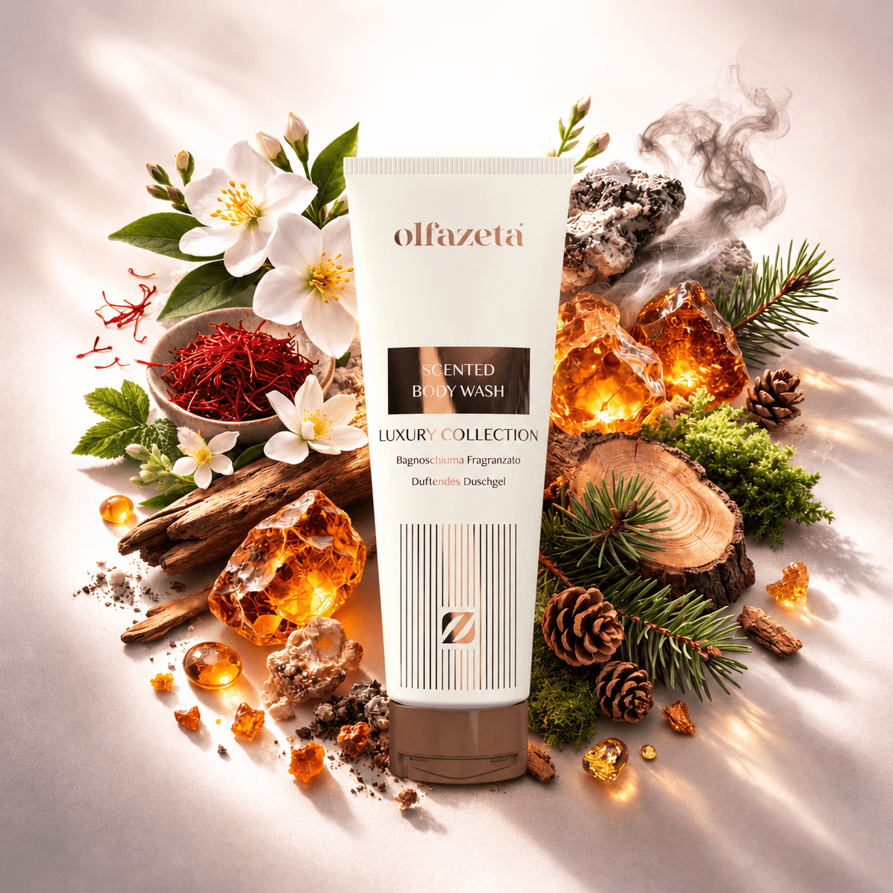 Gel douche Olfazeta Mixte Luxury BSF118 - 250 ml