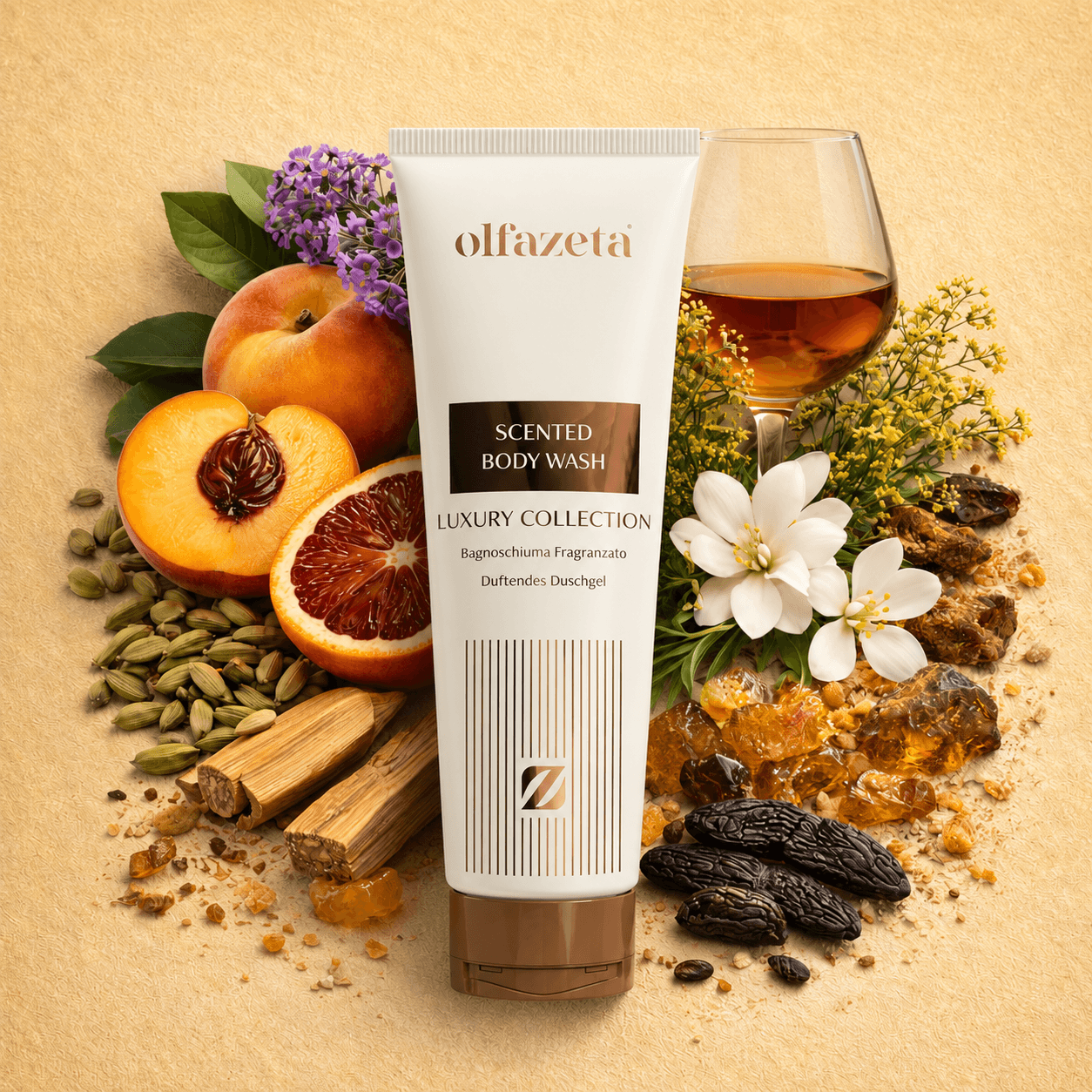 Gel douche Olfazeta Mixte Luxury BSF134 - 250 ml