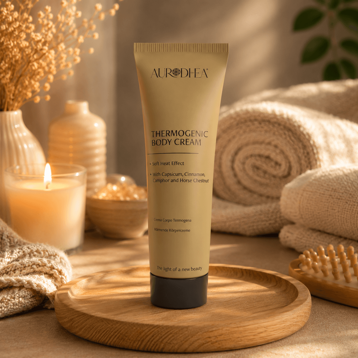 Crème corps thermogène à effet « chaud soft » - 150 ml
