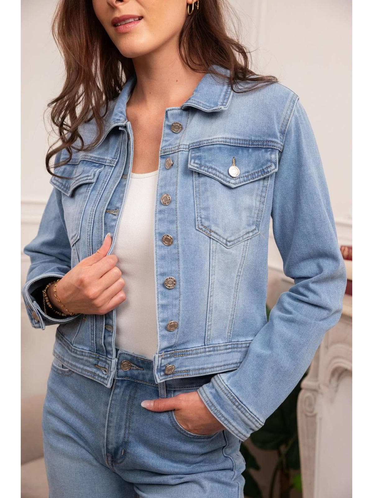 Veste en jean