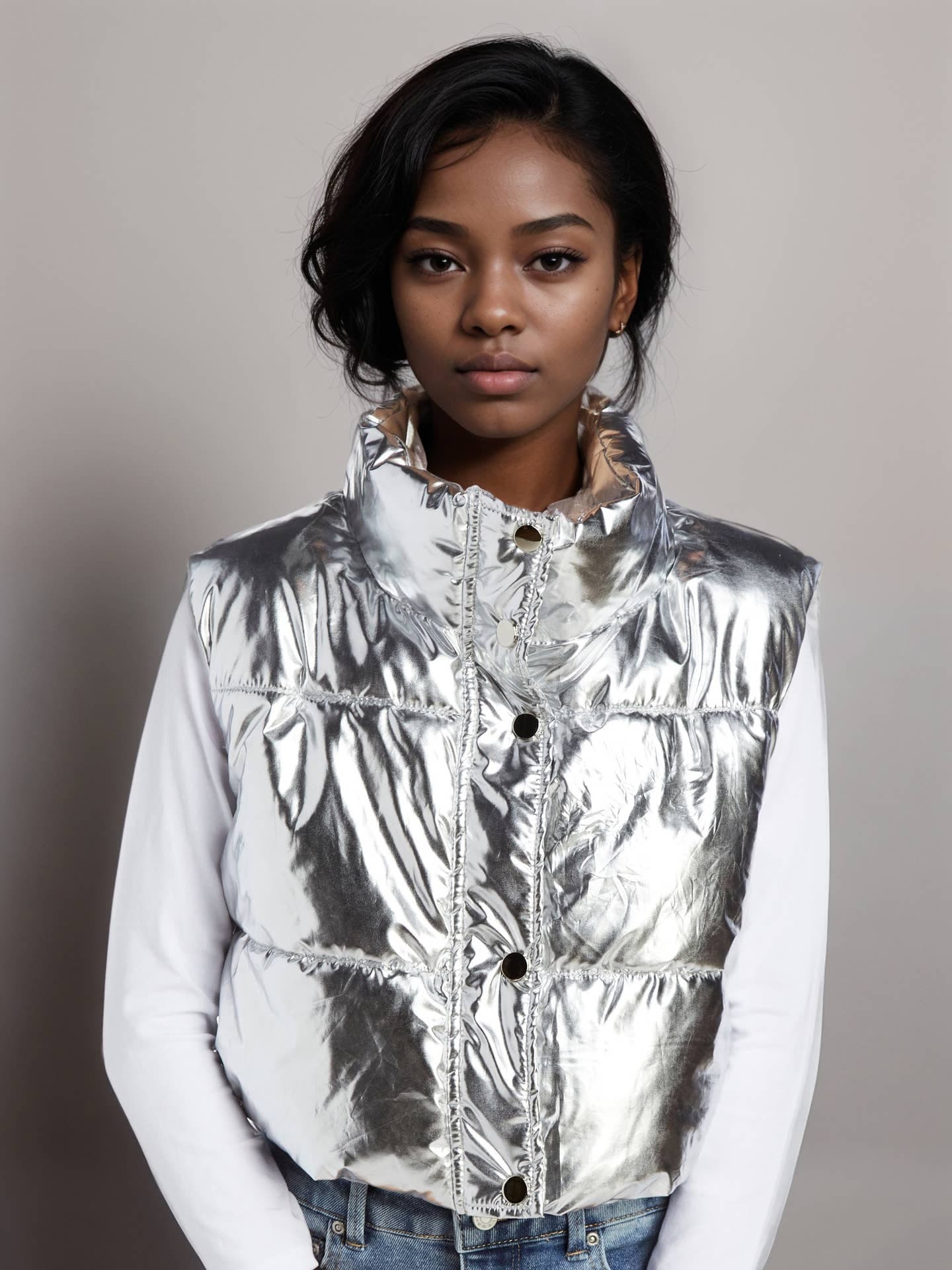 GILET GONFLABLE FOIL CROP