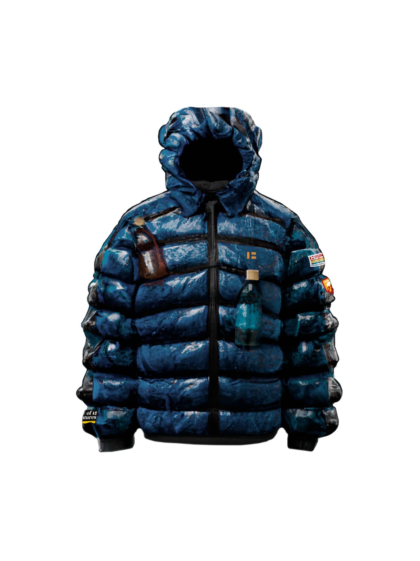 Doudoune bleu marine