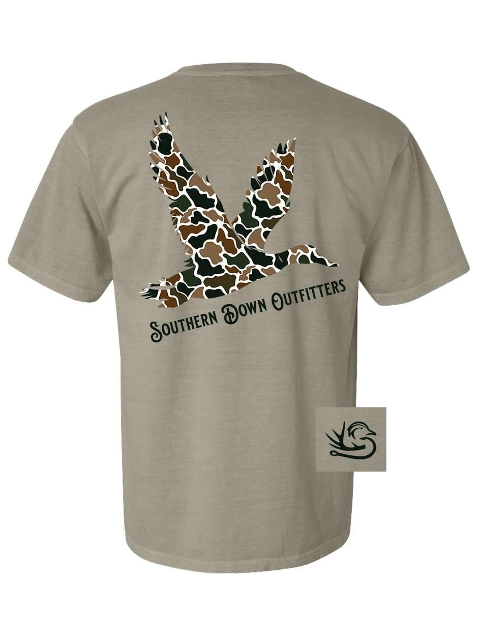 T-shirt camouflage colvert