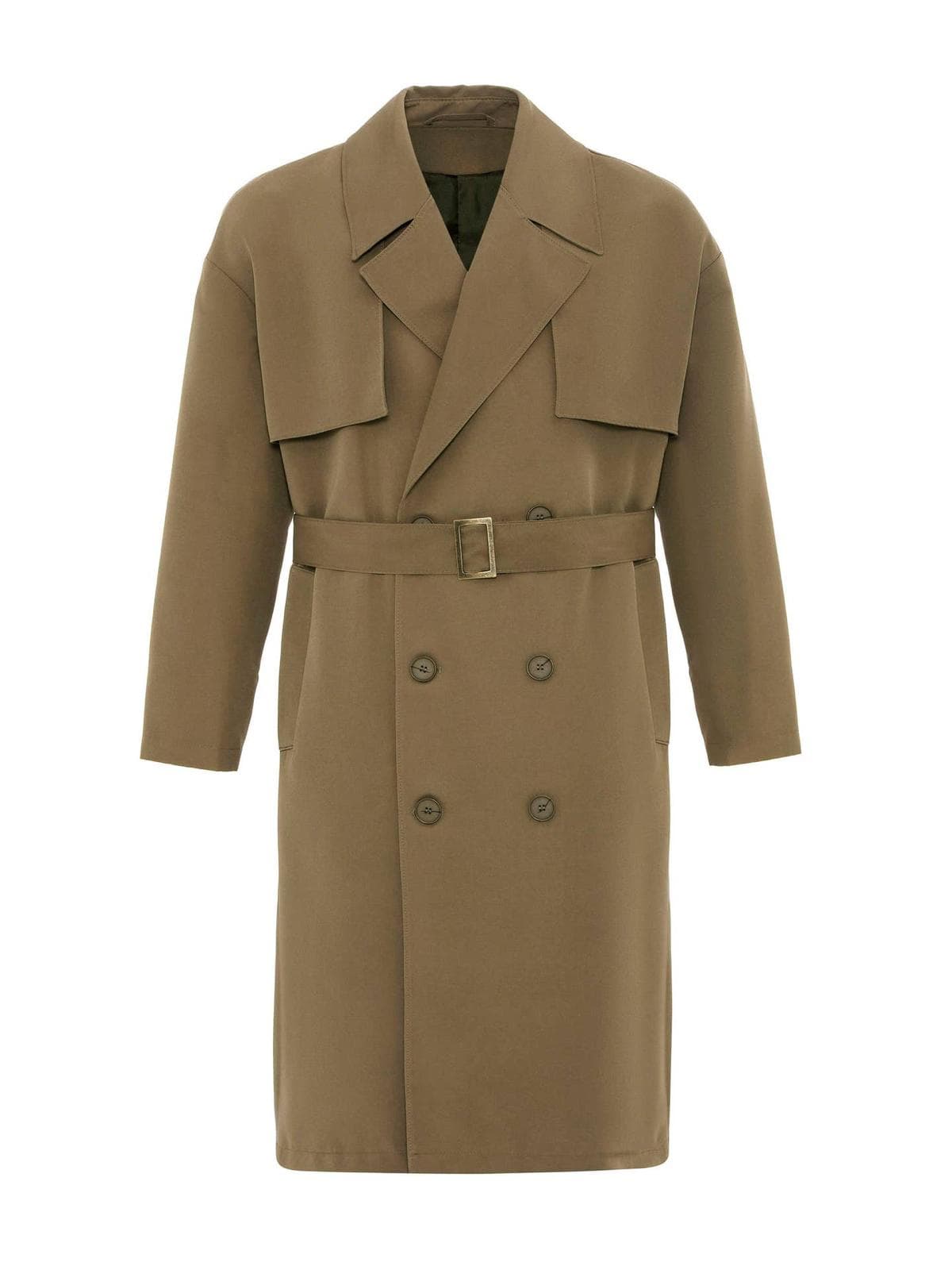 Trenchcoat à coupe oversize