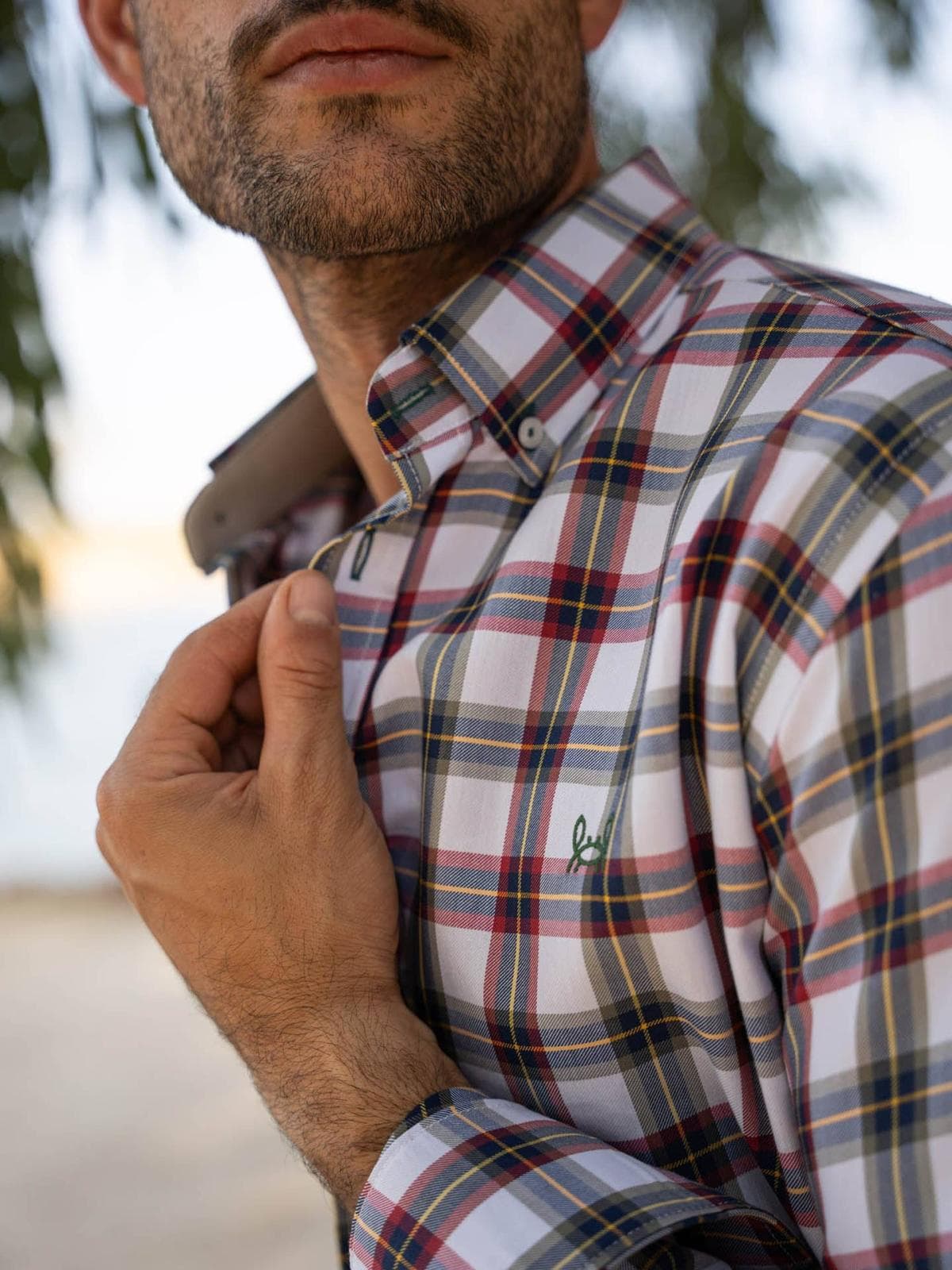 Chemise carrée tudela