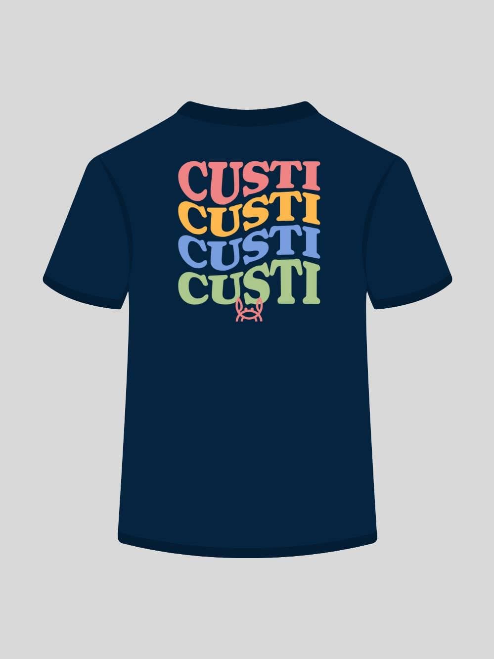 T-shirt puff curti marine tobago