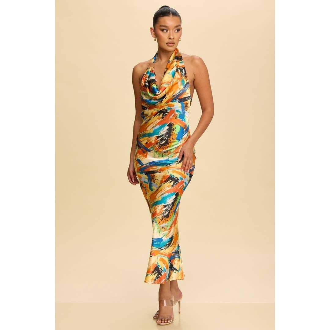 Robe Biais Santana Cowl