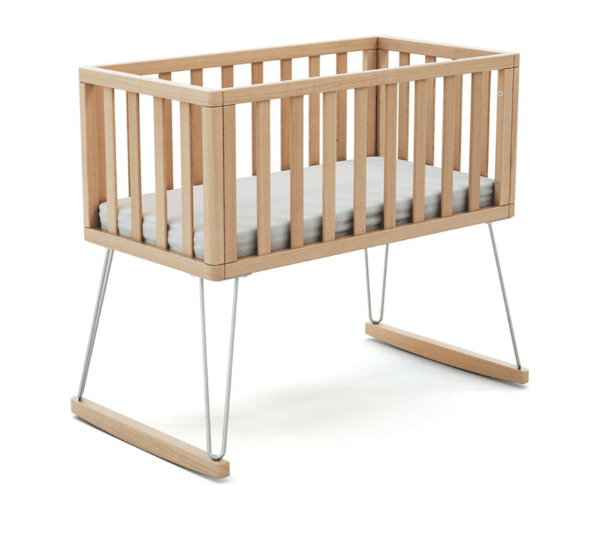 Berceau à bascule 40x80 AT4 Jurababy Only Hêtre