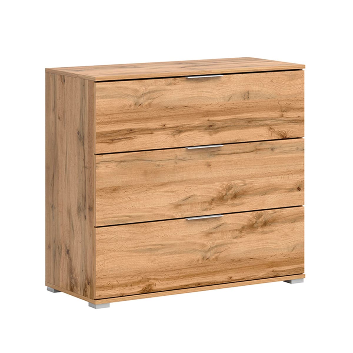 Commode 3 tiroirs Selma Blanc