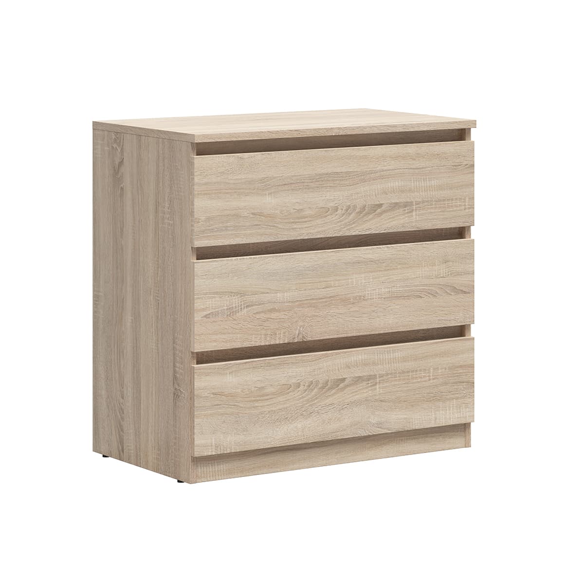 Commode 3 tiroirs Edwin Bois clair