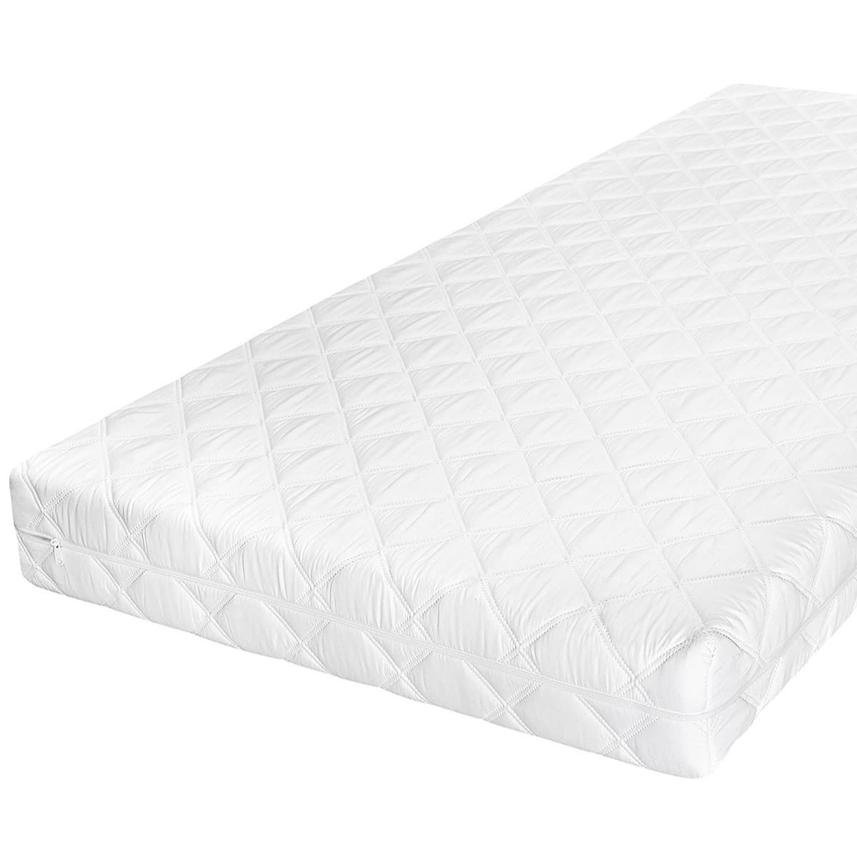 Matelas 90x190 mémoire de forme 14 cm Noah Blanc