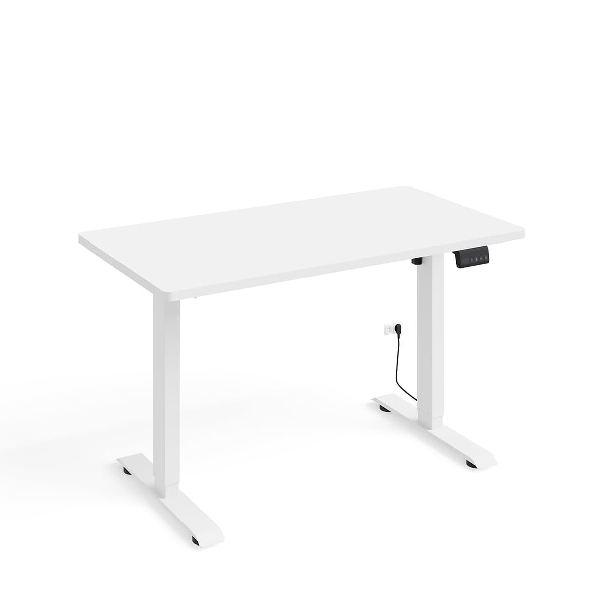 Bureau électrique 120 cm Ergo Blanc