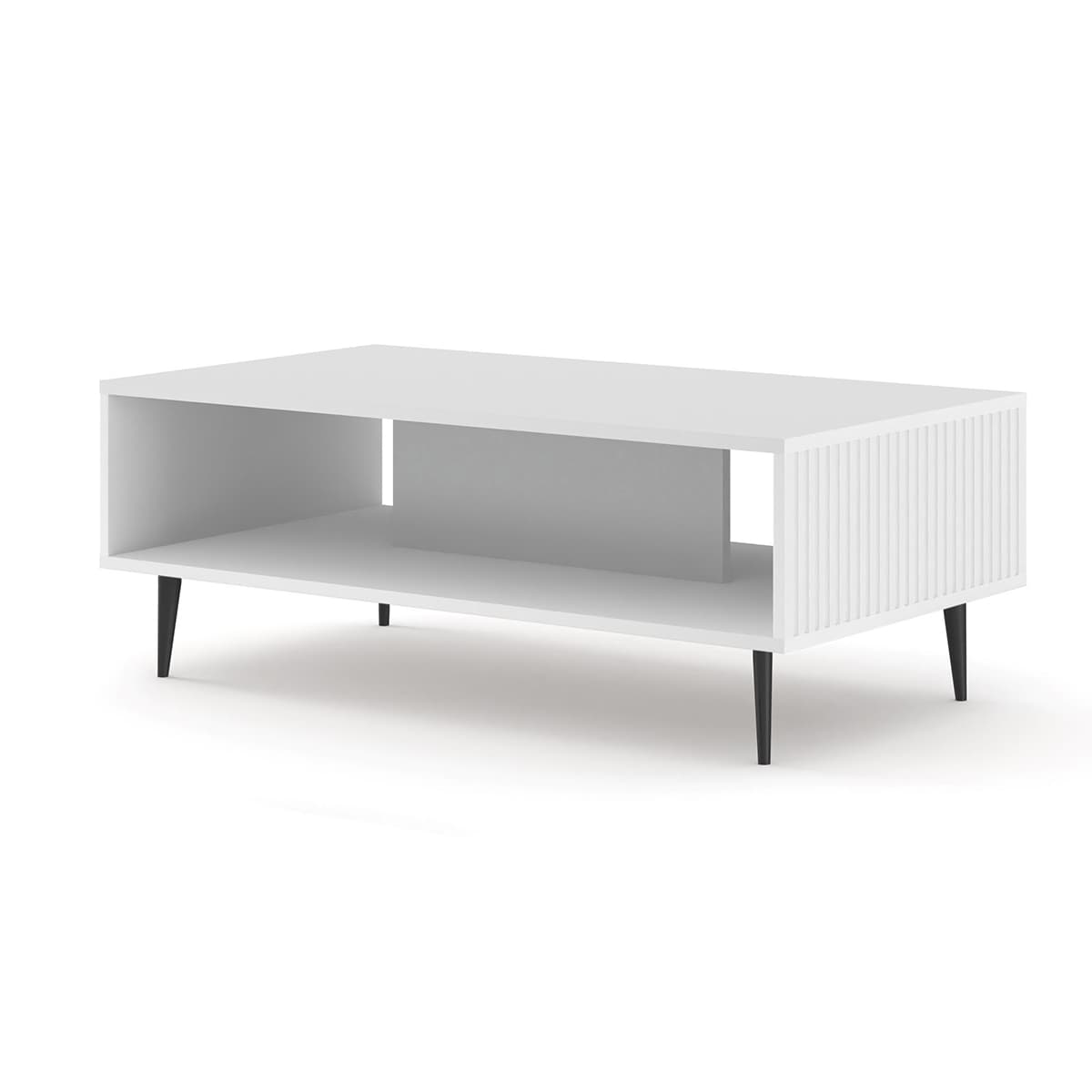 Table basse 90 cm Philaé Blanc