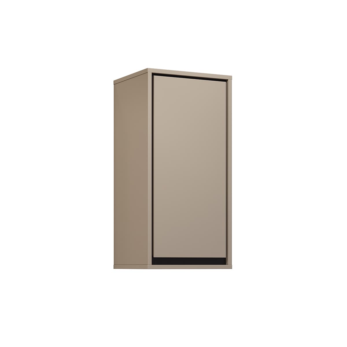 Armoire murale 1 porte Sophéa Taupe