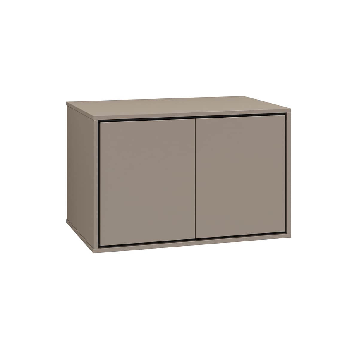 Meuble sous-vasque 80cm Sophéa Taupe
