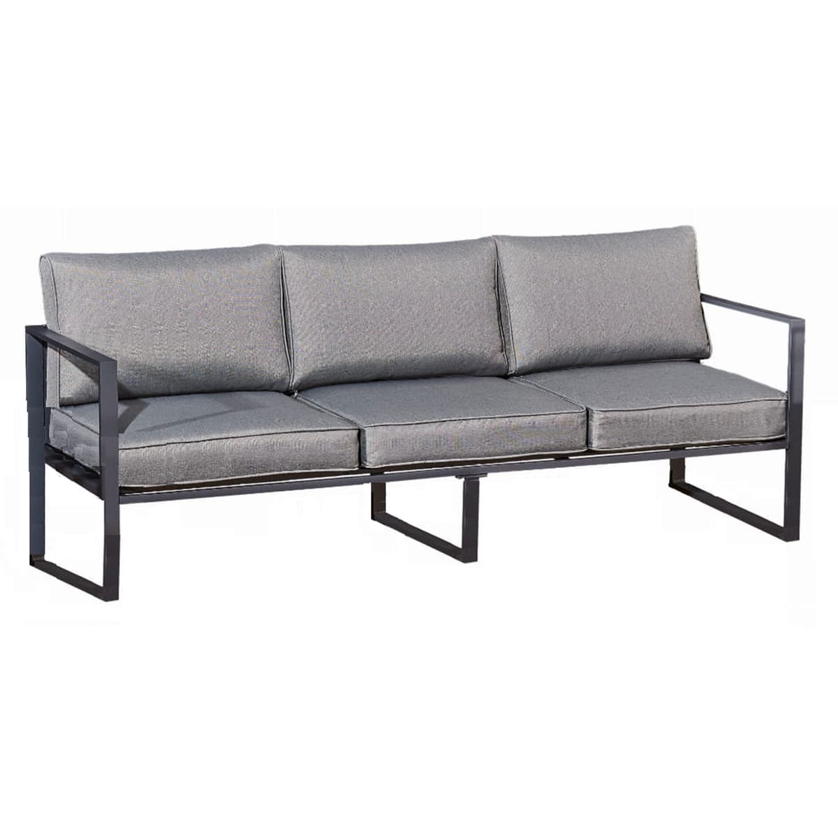 Canapé de jardin Sevilla Gris