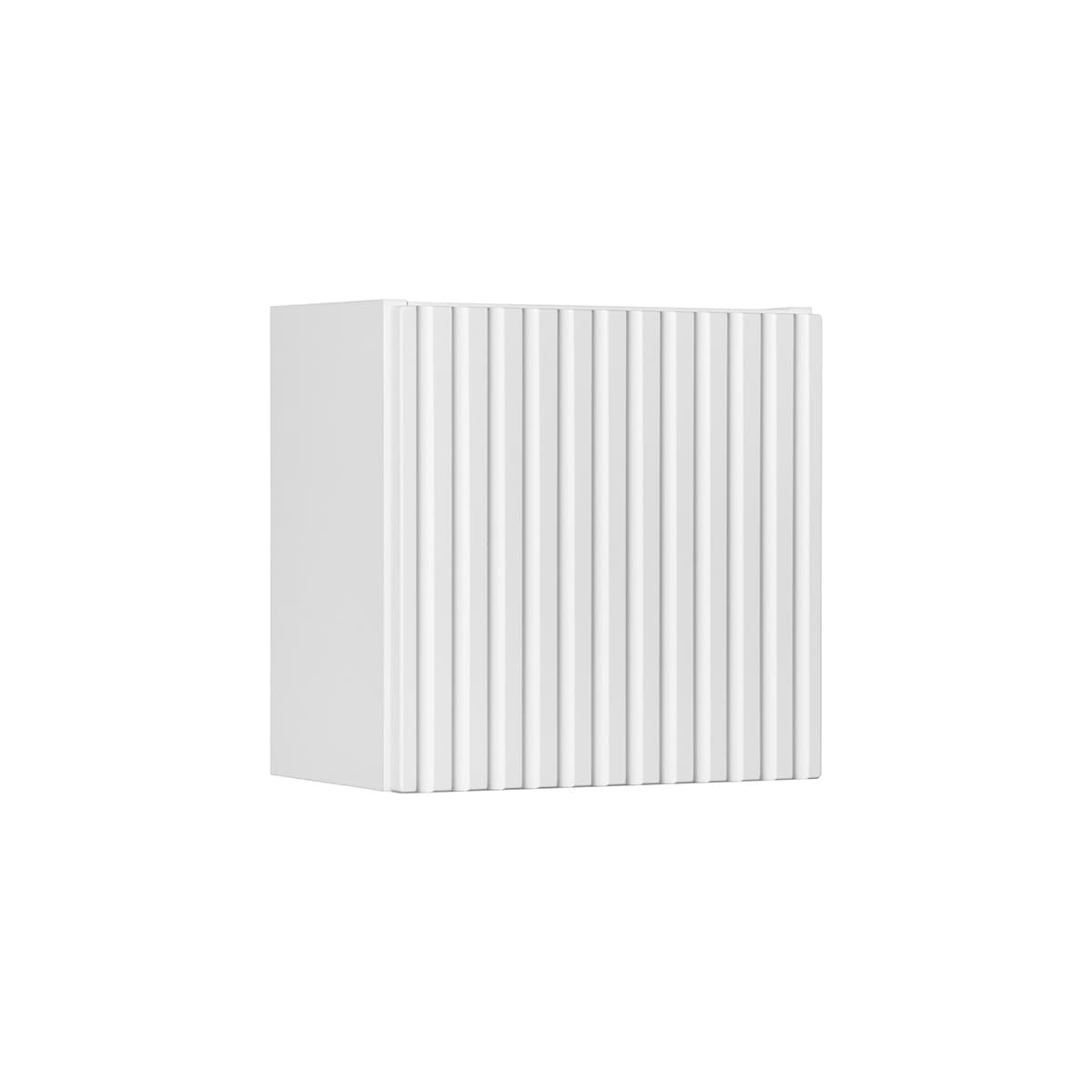 Armoire murale 1 porte Riva Blanc