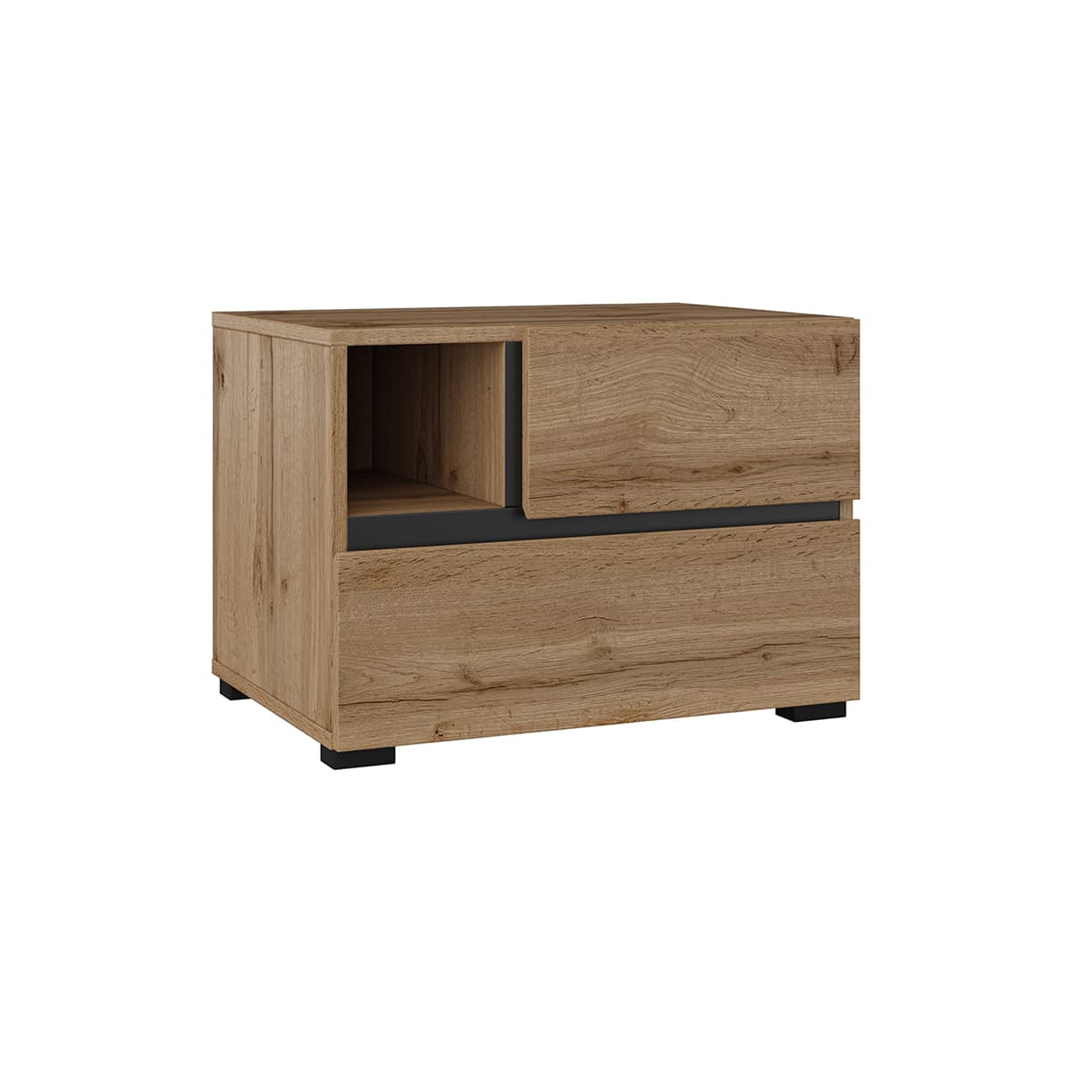 Chevet 2 tiroirs Lilia Bois