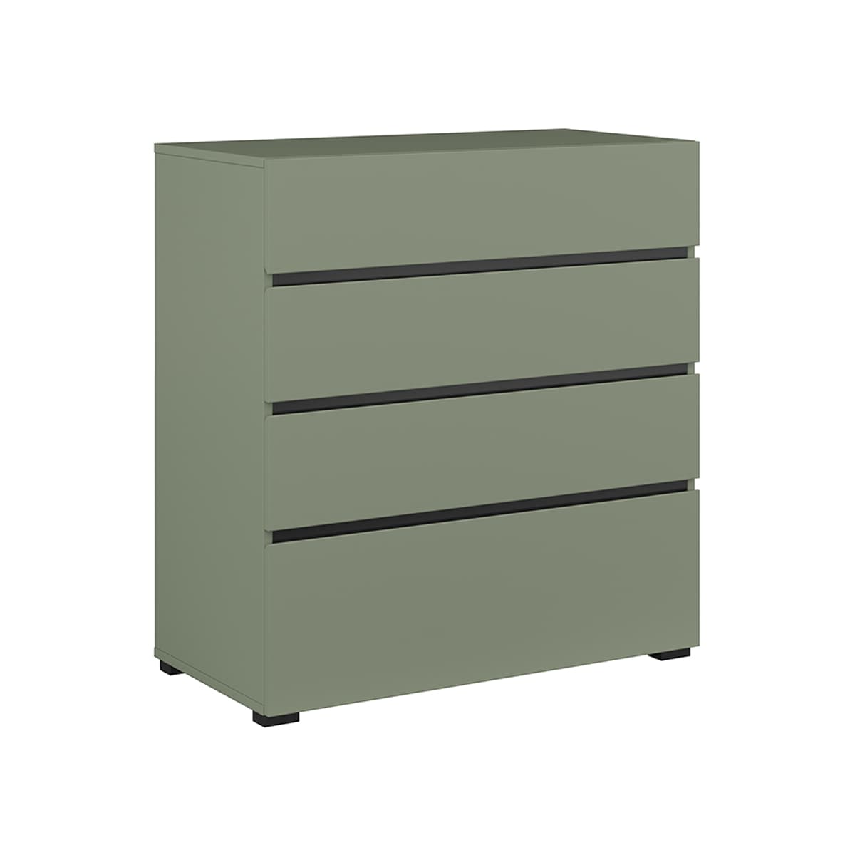 Commode 4 tiroirs Lilia Vert