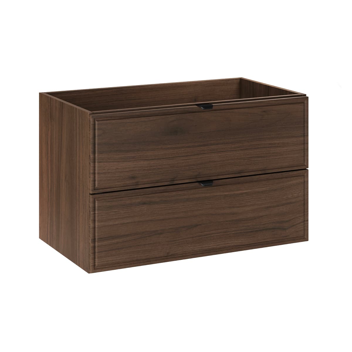 Meuble sous-vasque 80cm Elias Bois foncé
